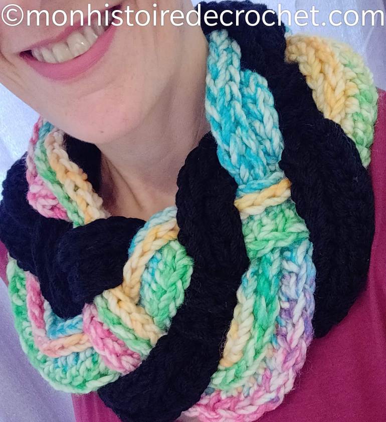 #echarpe #snood #monhistoiredecrochet