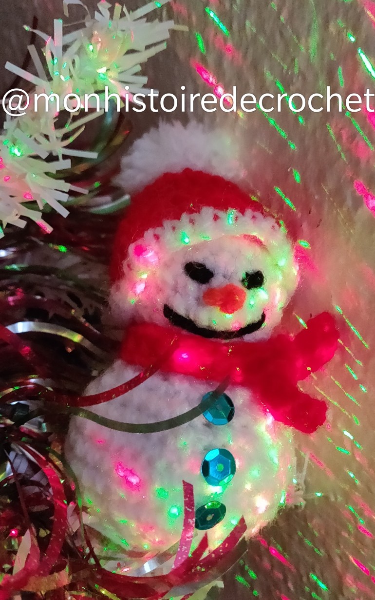 #monhistoiredecrochet #bonhommedeneige #crochet