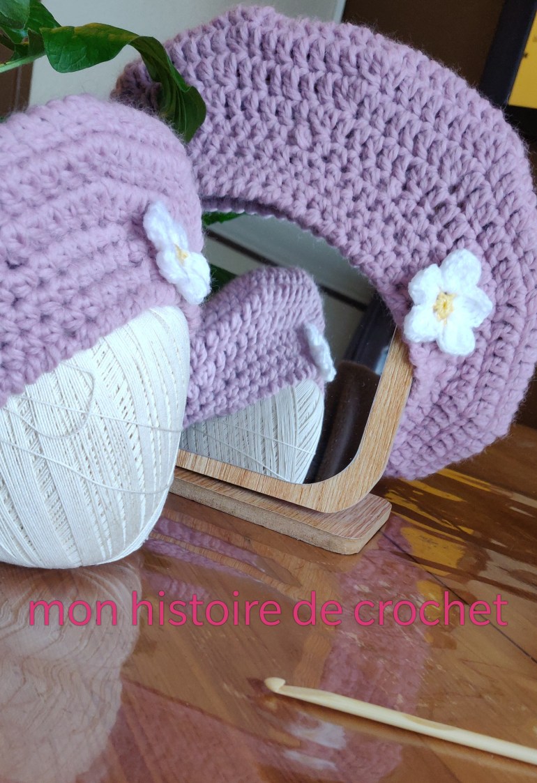 #monhistoiredecrochet #béret #mèrefille