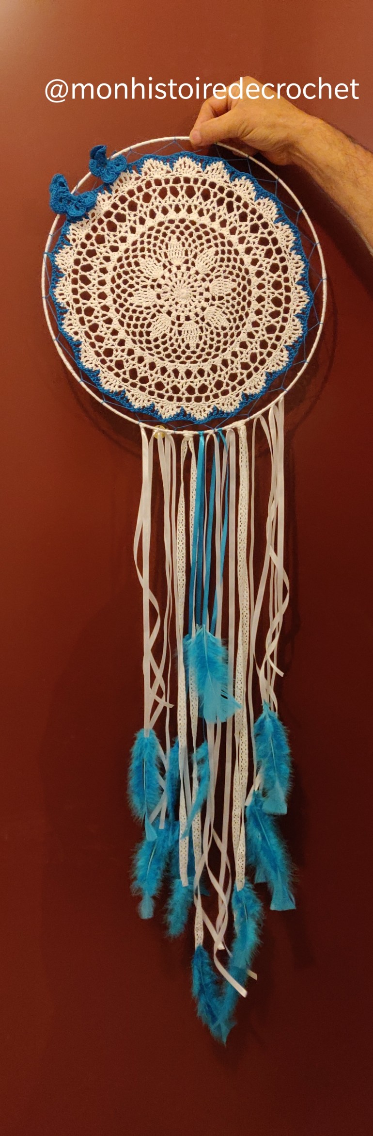 #handmadebymonhistoiredecrochet #attrapereves #turquoise #crochet