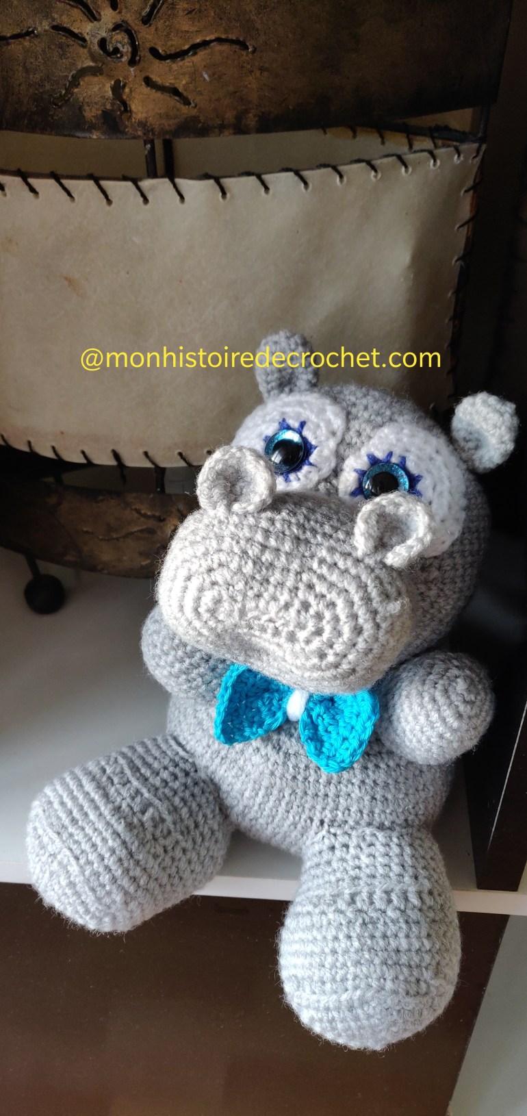 #Hippopotamegris #monhistoiredecrochet