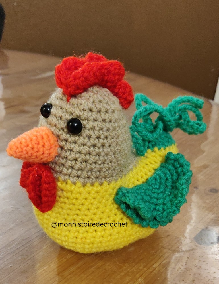 #crochet #poulemulticolore #handmadebymonhistoiredecrochet