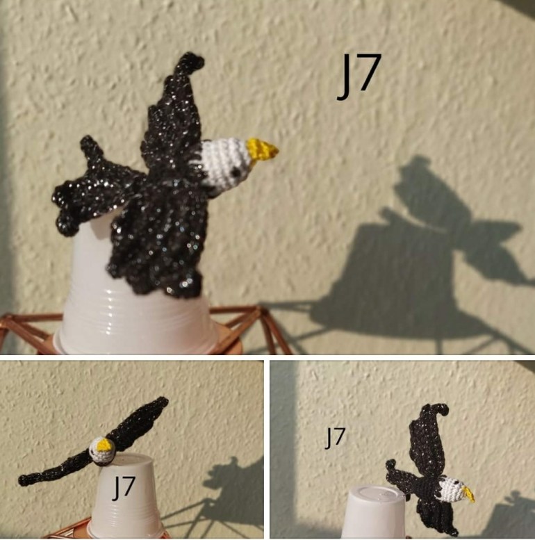 #restezchezvous #restecheztoi #aigle #amigurumi