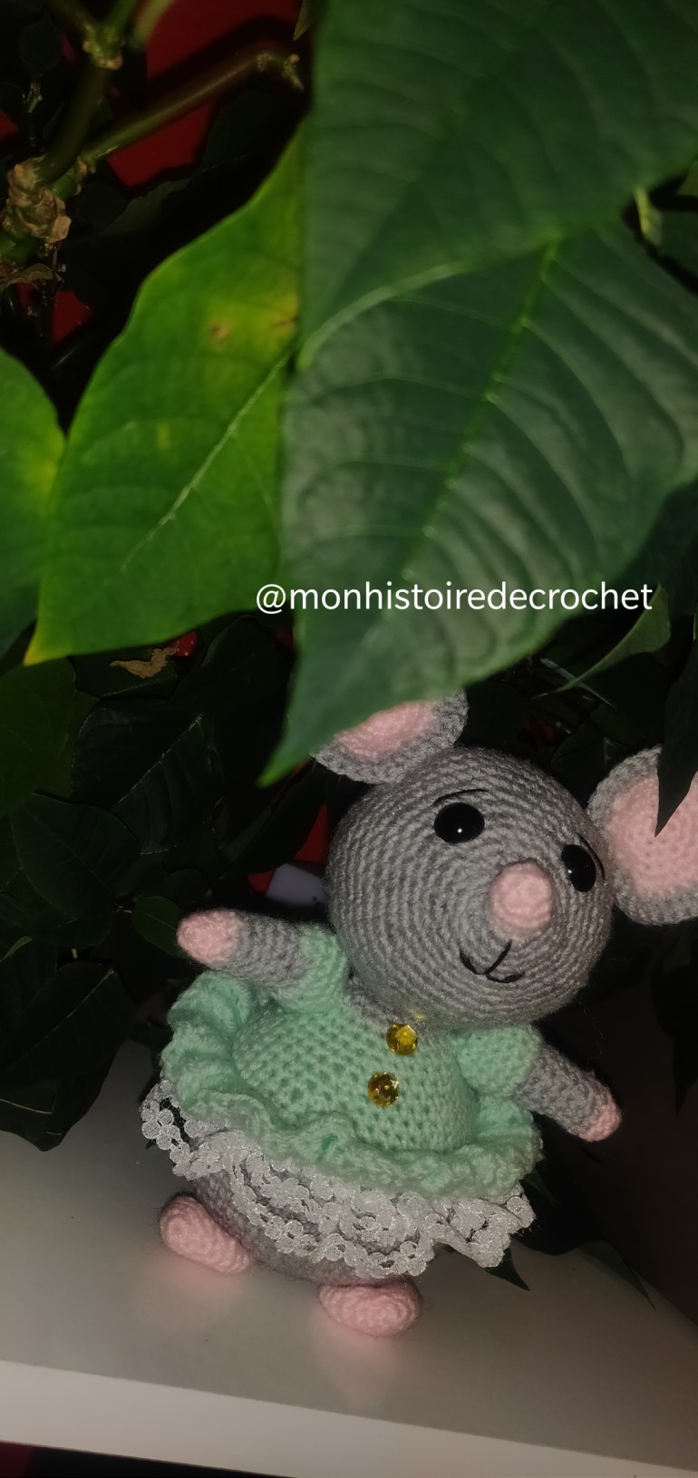 #crochet #souris #amigurumi #handmadebymonhistoiredecrochet